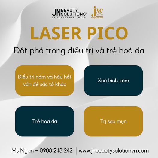 LASER PICO – ĐỘT PHÁ TRONG ĐIỀU TRỊ VÀ TRẺ HÓA DA
