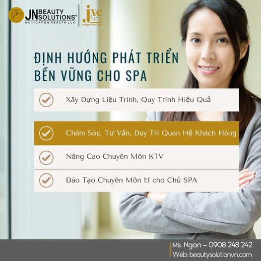 JNC: Giải Pháp Định Hướng Phát Triển Bền Vững Cho Spa Của Bạn