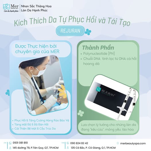 Phục Hồi Da Yếu Với Rejuran – Giải Pháp Tái Tạo Tự Nhiên