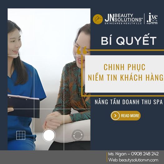 BÍ QUYẾT CHINH PHỤC NIỀM TIN KHÁCH HÀNG – NÂNG TẦM DOANH THU SPA